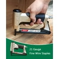 thumbnail image 4 of meite 21 Gauge 1/2-Inch Crown with 5/16-Inch Length Upholstery Staples Galvanized Fine Wire Staples Compatible for MT8016 Stapler ( Pcs/Box), 4 of 6