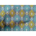 thumbnail image 4 of oneOone Cotton Poplin Fabric Swirl Ikat Printed Craft Fabric BTY 56 Inch Wide, 4 of 4