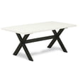 thumbnail image 6 of X627MZ650-5 5Pc Dining Set - Rectangular Table and 4 Parson Chairs - Multi-Color Color, 6 of 8
