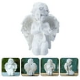 thumbnail image 5 of Kneeling Cherub Angel Resin Statue with Wings for Garden Decoration, 5 of 5
