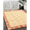 thumbnail image 3 of Ahgly Company Machine Washable Indoor Rectangle Abstract Sun Yellow Area Rugs, 2' x 4', 3 of 7