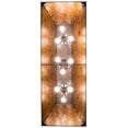 thumbnail image 4 of Meyda Tiffany 155265 Personalized 9 Light 48" Wide Linear Pendant - Bronze, 4 of 7