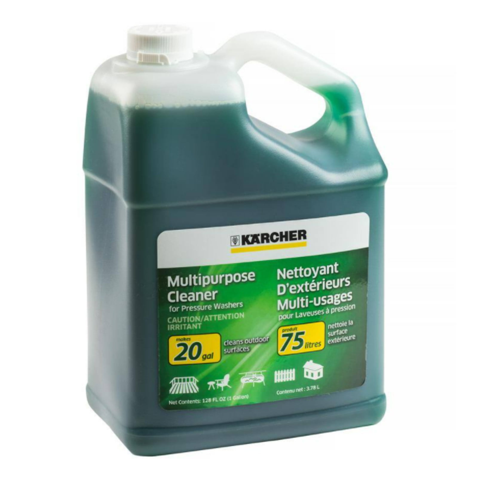 Karcher 1l 3-in-1 Car Shampoo Plug And Clean Pressure Washer Detergent