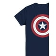thumbnail image 4 of Captain America Logo Shield, Crew Neck, Short Sleeve, Graphic Tee, Sizes 4-18, 4 of 4