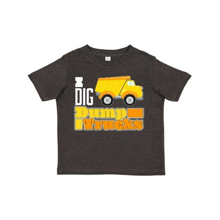 

Inktastic I Dig Dump Trucks Gift Toddler Boy or Toddler Girl T-Shirt