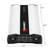 Taramps Smart 5 Monoblock 5000 Watts RMS 1~2 Ohms 12.6 VDC Class D Car Amplifier