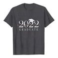 thumbnail image 1 of Pompotops T-Shirt Décontracté à Manches Courtes pour Femmes avec Imprimé Lettre, 1 of 5