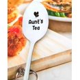 thumbnail image 4 of Birthday Mothers Day Gifts for Aunt from Niece Nephew Best Aunt's Tea Spoon for Aunts Auntie Christmas Gift for Aunt Aunty Tea Lovers Gifts for Aunt Dessert Coffee Spoons, 4 of 6