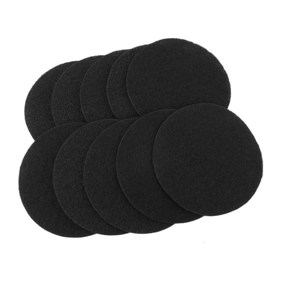 6.7 Inch Charcoal Filters for Kitchen Compost Bin, Activated Charcoal Compost Filters for Countertop Bin Pail Replacement Round(10 pack)
