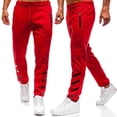 thumbnail image 2 of Men's Gym Pants Quick Drying Elastic Workout Layer Pants for Outdoor Sports Mountaineering Training Comfortable Lightweight, 2 of 4