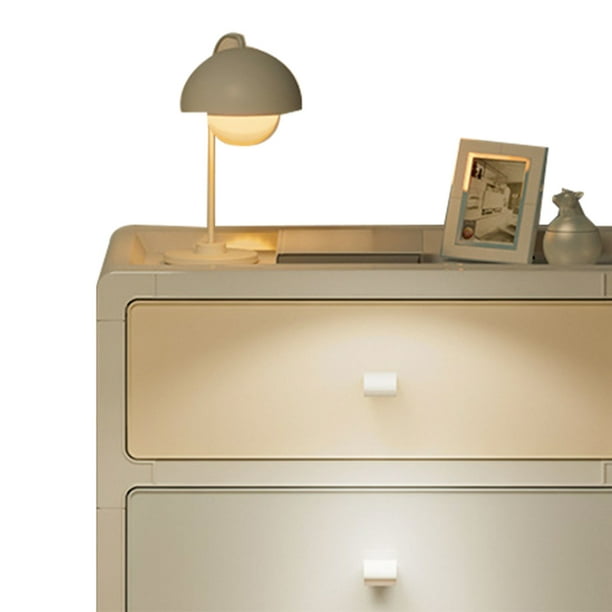 Armoire De Rangement à Tiroirs 5 étages - Dimensions 31x26x10 Cm, Plastique PP, Couleur Macaron