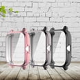 thumbnail image 4 of Flmtop 1PC Smartwatch Cases Electroplating TPU Watch Screen Protector Anti-Scratch Screen Watch Cases Ergonomical Full Screen Watch Face Covers Compatible with Amazfit GTS 3, 4 of 10