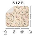 thumbnail image 4 of Pioneer Flower Floral Print Pattern Dish Drying Mat for Kitchen 1 Pack, Ultra Absorbent Microfiber Dishes Drainer Mats,16"x18", 4 of 6