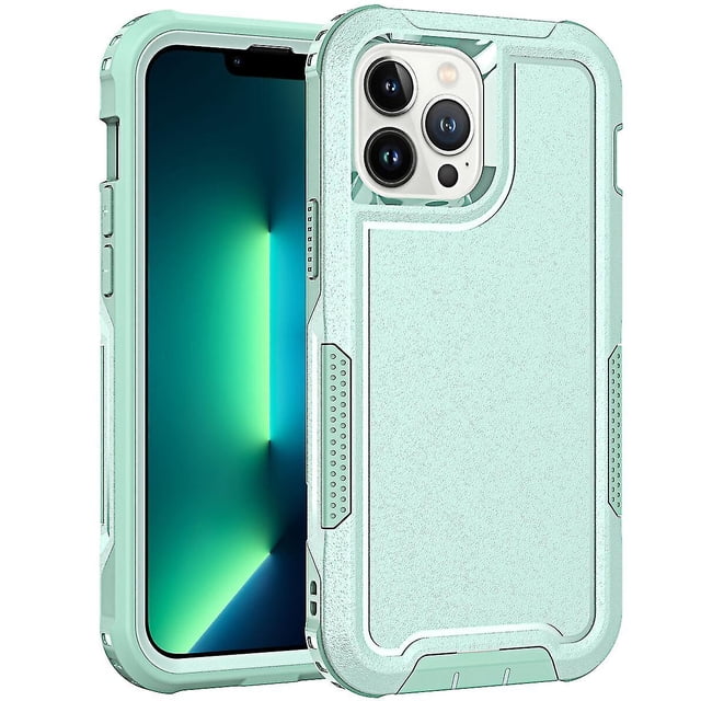 Estuche de carga inalámbrica para iPhone 14 Pro Max, protección para cámara, protección en las cuatro esquinas y protección para botones.