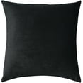 thumbnail image 2 of Nourison Sofia Jaquard Leopard Velv Black 18" x 18" Throw Pillow, 2 of 6