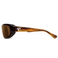 thumbnail image 2 of Aspen Wind Blocking Padded Foam Polarized Sunglasses for Outdoors, 100% UVA + UVB Protection, Dark Tortoise Frame/Polarized Copper Lens, 2 of 5