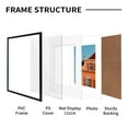 thumbnail image 4 of Giftgarden 16x20 Picture Frames Single Pack Matted to 11x14 Photo, Gallery Wall Picture Frame, Black, 4 of 6