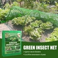 thumbnail image 3 of Garden Barrier Netting, Plant Covers 7x16ft Extra Fine Mesh 30% Sun Net Green Sunblock Mesh Shade Protection Netting for Vegetable Fruits Flowers Crops Row Cover Raised Bed Screen Against Birds, 3 of 6