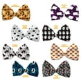 thumbnail image 2 of Halloween Pet, Dog and Cat Bow Ties, "Spooktacular Group" *Available in 8 different pattern options!*, 2 of 10