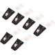 thumbnail image 1 of KAIYANG Paquete de 20 clips de tope de bandera de jardín ajustables de plástico, accesorios para postes de soporte de bandera de jardín, 1 of 5
