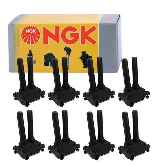 8 pc NGK Ignition Coils compatible with Dodge Ram 2500 5.7L V8 2006-2010