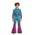 thumbnail image 2 of Tiijoy Girls Sequin Print Flare Pants Stage Performance Dance Pants, Sizes 15-16, 2 of 7