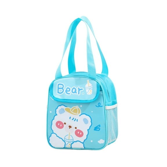 XKHHLH Insulated Lunch Bag Leakproof Reusable Lunch Tote Bag, Multipurpose Lunch Tote Sack with Water Bottle Holder Back to School Gifts