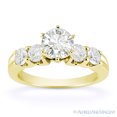 thumbnail image 2 of Oval Cut Charles & Colvard Forever ONE Full Bezel Solitaire Engagement Ring in 14k Rose Gold, 2 of 5