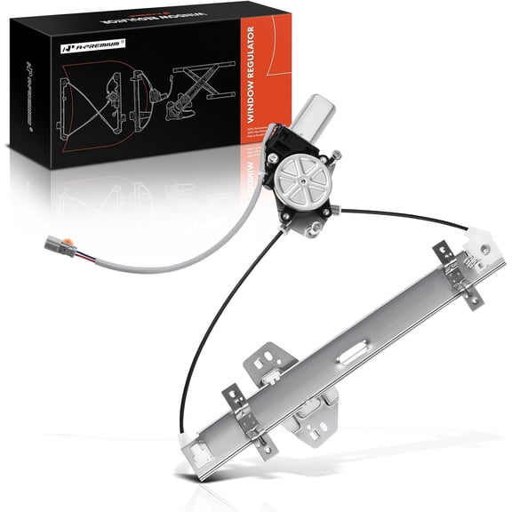 A-Premium Power Electric Window Regulator with Motor Compatible with Acura MDX 2001-2006 Rear Right Passenger Side