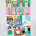 thumbnail image 3 of CafePress - Grown Ups Play With Play Doh T Shirt - Men's Classic Graphic T-Shirt, 3 of 4