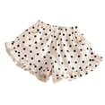 thumbnail image 2 of LADIGASU Girl's Summer Cute Casual Strawberry Print Shorts Elastic Waist Shorts, 2 of 3