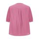 thumbnail image 4 of Vestidos Casuales Para Mujer Camiseta de lino de manga corta con cuello en V para mujer, color liso, estilo lino, talla grande, manga corta, cuello en V, top/camiseta de manga corta con cuello en V, 4 of 5