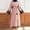 Red, variant on Women Dress Crew Neck Long Sleeve Pullover Summer Casual Maxi Dress With Belt Elegant Abaya Evening Gown Dresses for Women 5x Instant Hijab Two Piece Dress Formal Dresses for Women Fancy plus Size