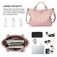 thumbnail image 4 of Kattee Women's Soft Leather Tote Bag, Top Satchel Purses and Handbags, 4 of 7