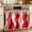 Red, variant on Oven Skirt Curtain for Kitchen 20x27 Inch, Red Striped Oven Curtain with 8 Ribbon Ties & Ruffle Trim, Stove Skirt Curtain Dishwasher for Cabinets Over Sinks Modern Gradient Geometric Ripple Stripes