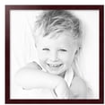 thumbnail image 2 of ArtToFrames 24" x 24" Mahogany Picture Frame, 24x24 inch Brown MDF Poster Frame (WOM-3978), 4 Pack, 2 of 8