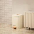 thumbnail image 4 of TIMIFIS Garbage Can Bathroom Trash Can Odor Blocking Trash Can with Lid Large Capacity Trash Can Living Room Trash Can Squares Thickened Trash Can Kitchen Gadgets, 4 of 6