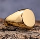 thumbnail image 4 of Anillo de acero inoxidable neutro, de moda, de material de acero de titanio brillante y redondo, accesorio versátil y fácil de usar, 4 of 6