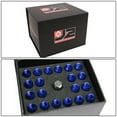 thumbnail image 6 of J2 Engineering LN-T7-007-125-BL J2 Engineering 7075 -T6 Forged Aluminum M12 x 1.25 20Pcs 50mm Close -End Lug Nut w/ Socket Adapter Key ( Blue ), 6 of 6