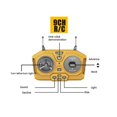 thumbnail image 4 of 1:24 9 Channels RC Alloy Dump Truck Car Engineering Vehicle Remote Control Aluminum Alloy Car, 4 of 5