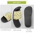 thumbnail image 7 of GZHJMY Stylish Slides for Women Men, Gold Leopard Soft Flexible Slip-on Sandals Slippers, 7 of 7