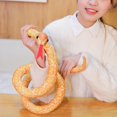 thumbnail image 5 of KUFptva 100cm Life Like Snake Plush Dolls With Simulation Pattern Plush Realistic Snake Stuffed For Home Sofa Decoration, 5 of 7