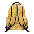 thumbnail image 2 of FUIALDOLG Water Resistant Book Bag for Middle School Back to School, Polyester Adjustable Straps Kids Backpack, Pineapple Texture, 2 of 9