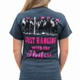 thumbnail image 2 of Country Life Southern Attitude Hanging With My Heifers T-Shirt, 2 of 3