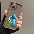 thumbnail image 3 of Luxtury-Funda de teléfono para iPhone, carcasa de silicona suave para iPhone 15, 14, 12, 13, 11 Pro, 8, 7 SE Plus, X, XR, XS Max, Disney Monsters, Inc, 3 of 5