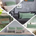 thumbnail image 6 of Sage Green Body Pillow Covers 20"x54", Vintage Modern Abstract Art Ombre Soft Brushed Microfiber Breathable Throw Pillow Covers, Pillowcase with Zipper for Couch Sofa Bedroom Living Room, 6 of 9