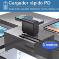 thumbnail image 3 of Cargador Carga Rápida Tipo C 45W para Samsung S23 Ultra S23 Negro BLOOSOM, 3 of 4