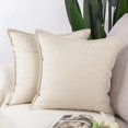 thumbnail image 1 of ASWZXCFGV Linen Throw Pillow Covers 22x22 Inch Green Soft Decorative Cushion Cover for Sofa Bedroom Pillow Shell, 1 of 6