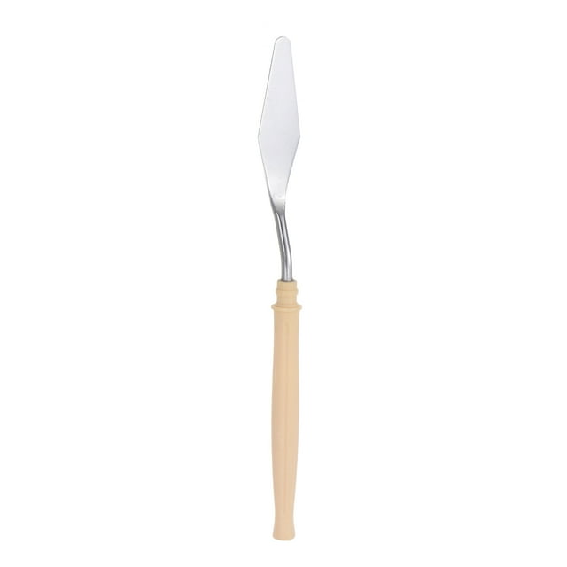 Paleta Cuchillo 16mm Cuchillo Ancho Plano Cabeza Inoxidable Acero Pintura Mezcla Raspador Palé Cuchillo Espátula para Óleo Acrílico Pintura