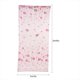 thumbnail image 5 of Cortina de tul translúcida para puertas y ventanas, 1 x 2 m, para decoración estética de habitaciones, con bonito estampado de hojas rosas, 5 of 8
